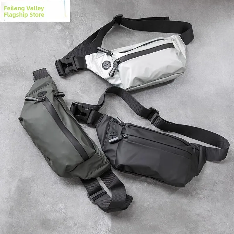

Waterproof Outdoor Sports Crossbody Bag Men's Casual Riding Bag Large Capacity Shoulder Bag Waist Bag Leisure Cycling Bag