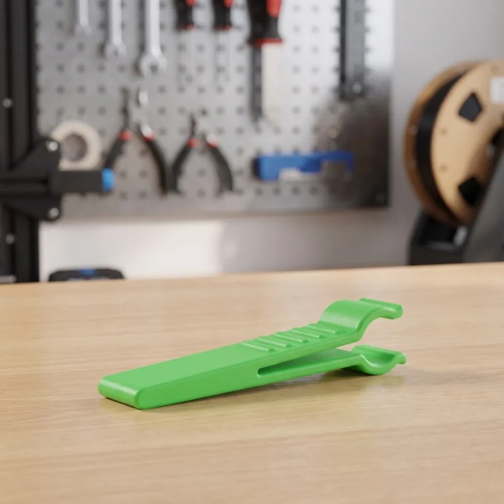 10pcs Portable Guide Post Cleaning Aid Tool Lightweight Mini Linear Shaft Cleaning Clip 3D Printed Easy Clean