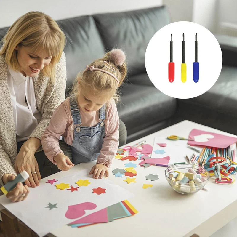 150Piece Blades For C-Ricut Replacement Blade For Explore Air 2 Replacement Cutting Blades For Cutting Machine