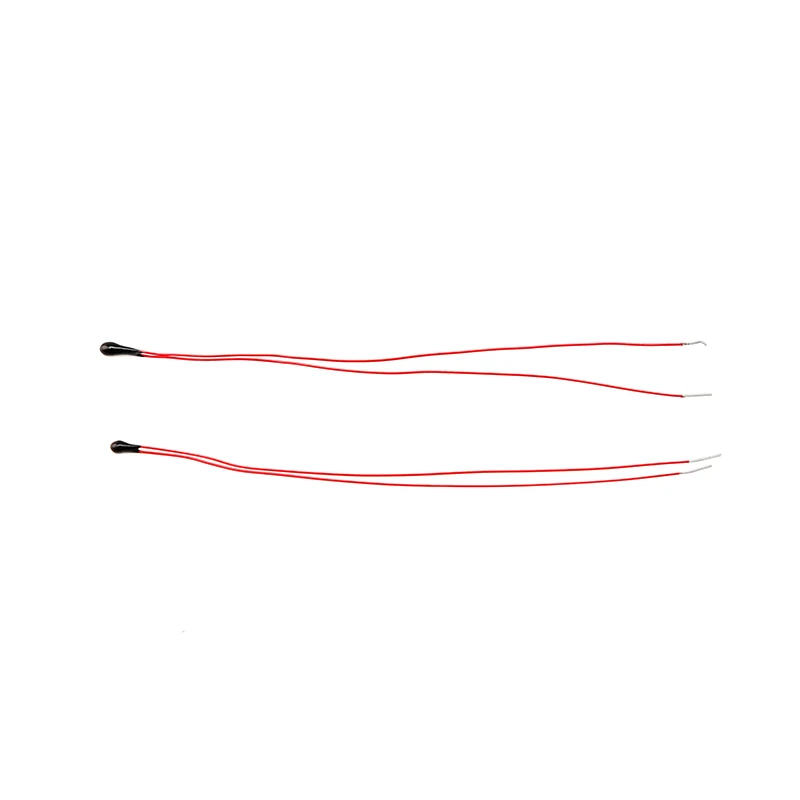 20pcs Enamel Insulated Wire NTC Thermistor 50mm 10K 50K 100K 1% 3380 3435 3950 For Digital Thermometers Mobile Power