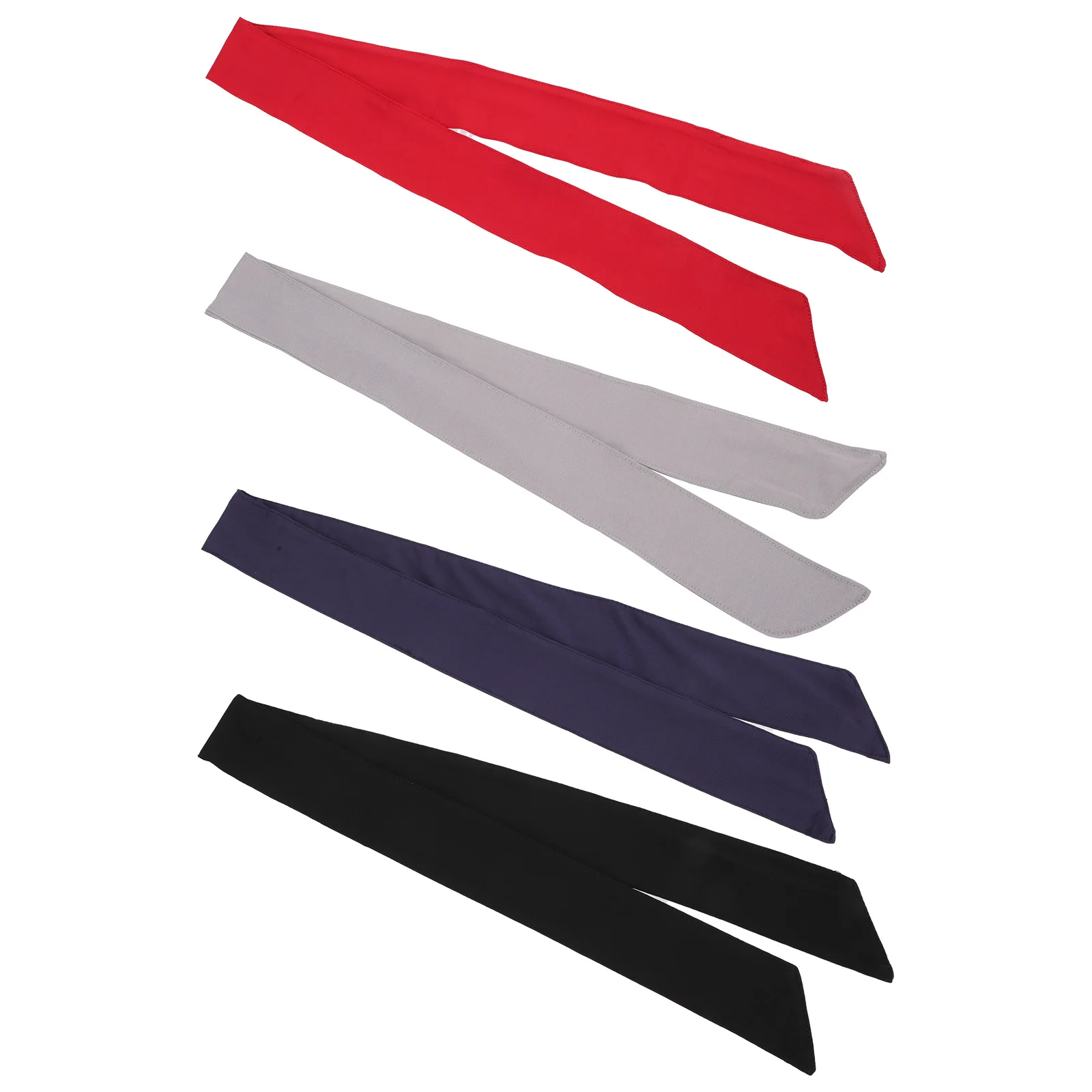 

4pcs Breathable Sports Headband Fitness Sweatband Running Headwrap For Gym Yoga Outdoor Elastic Hair Band Sweat Absorbent