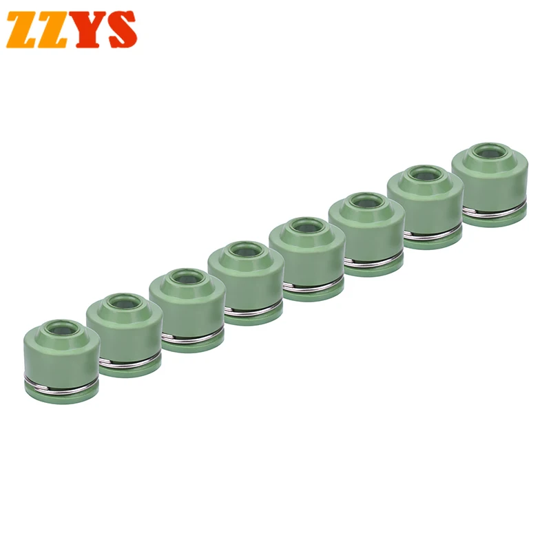 200pcs 3.5mm Motorbike Cylinder Head Intake Exhaust Valve Stem Oil Seal For Suzuki GSF250 GJ74A GSF 250 For Honda For Yamaha