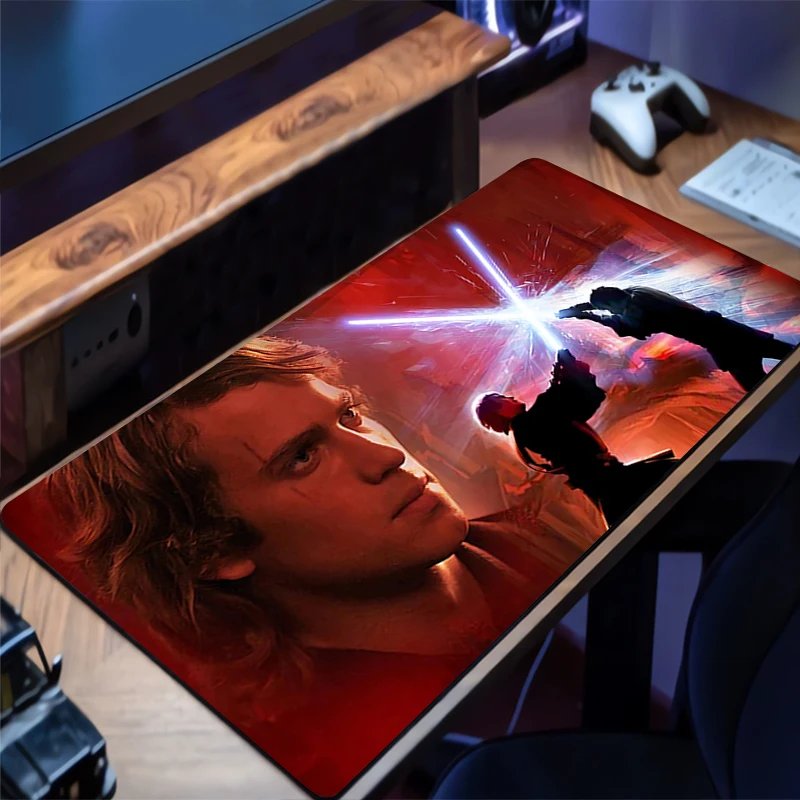 Mousepad Rubber Mouse Pad Gaming Accessories PC S-star W-wars Anakin Skywalker Gamer Cabinet Computer Desk Mat Keyboard Pads