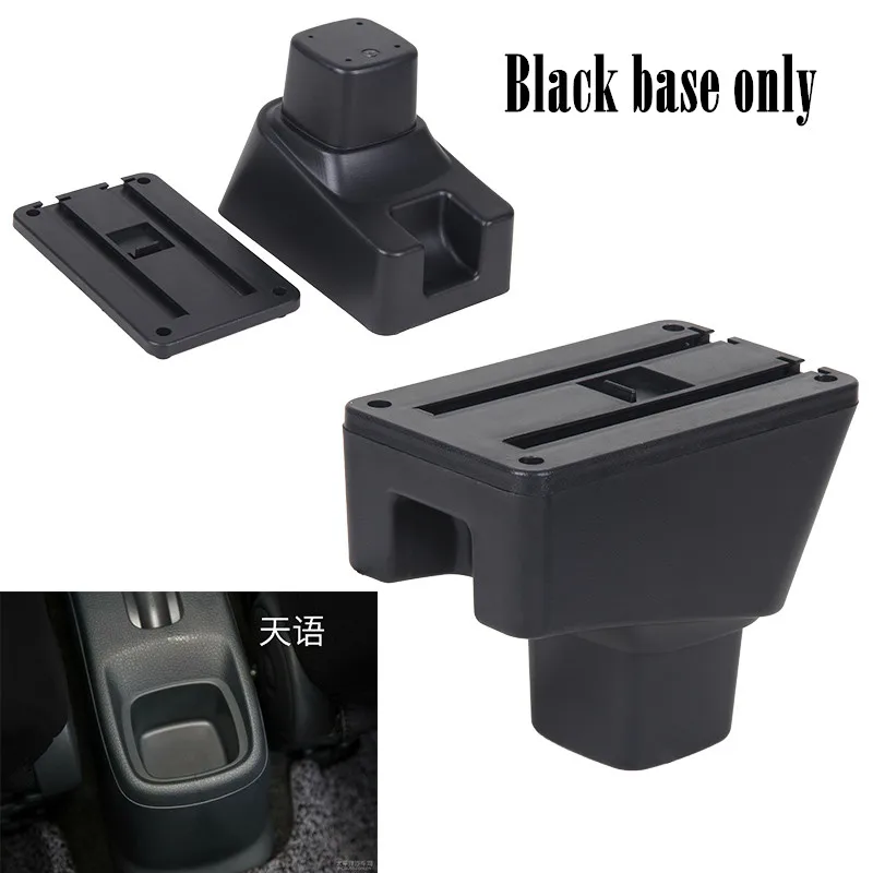 Car Armrest For Suzuki Sx4 Armrest Box 2007-2013 Center Centre Console Storage Box Armrest with USB 2008 2009 2010 2011 2012