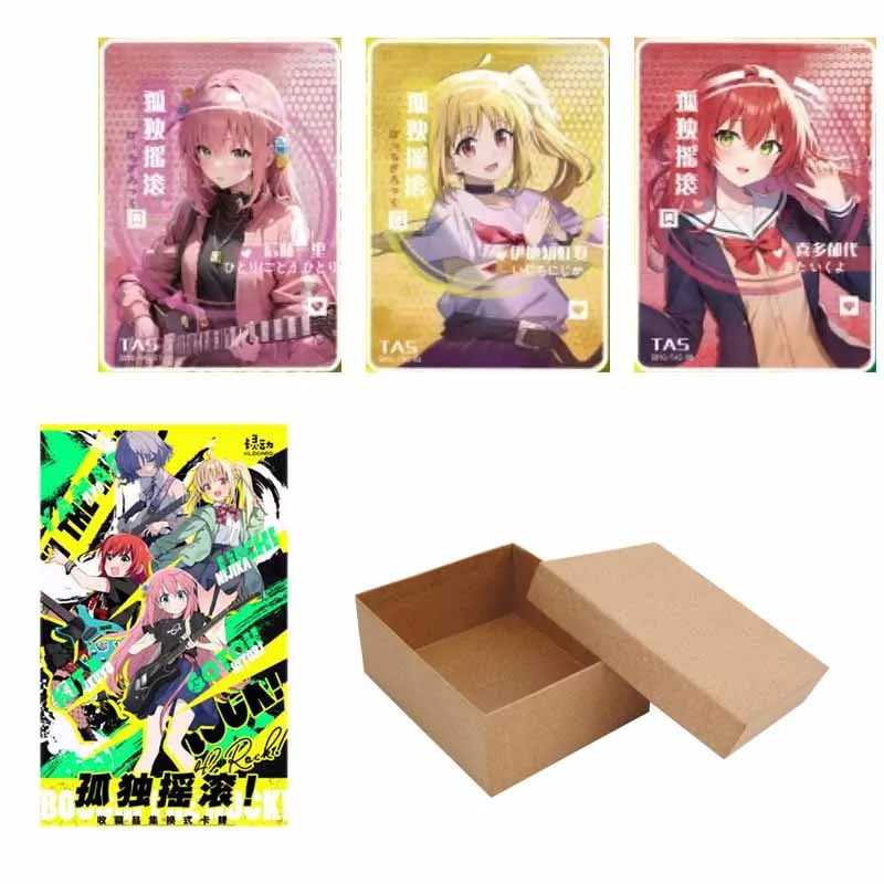 Wholesales Bocchi Rock Collection Cards Booster Box KLOCARD KESSOKUBANDO Rare Anime Girls Trading Cards