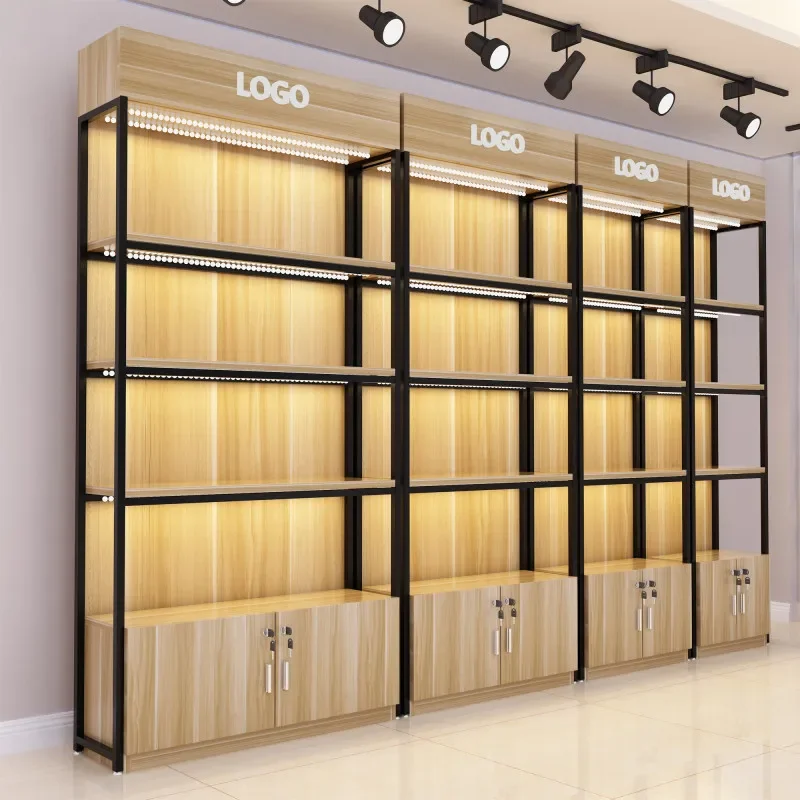 Cosmetics display rack Supermarket shelf Convenience store Snacks daily general merchandise samples Product storage Display