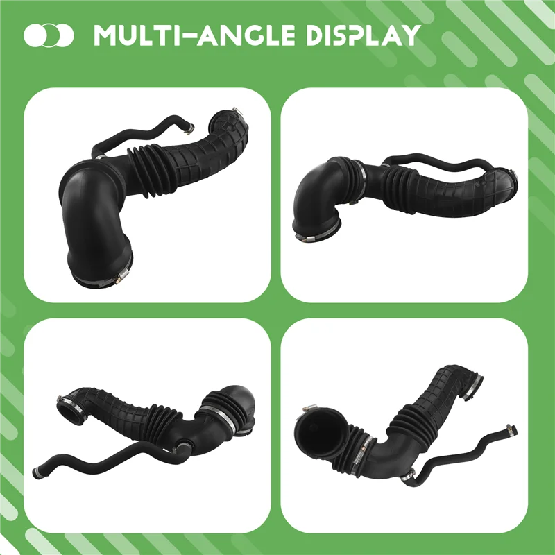 

A03Z-52086620 Car Coolant Air Inlet Hose Air Filter Connector Hose Corrugated Pipes For 94718909
