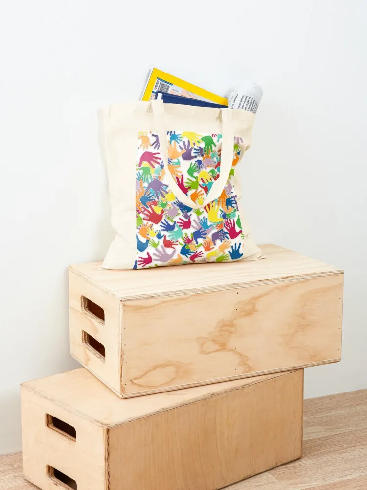 الأيدي في جميع أنحاءي! أنا أحب ذلك! حمل حقيبة حقائب امرأة 2025 حقيبة المتسوق امرأة حقائب نسائية حقيبة صديقة للبيئة