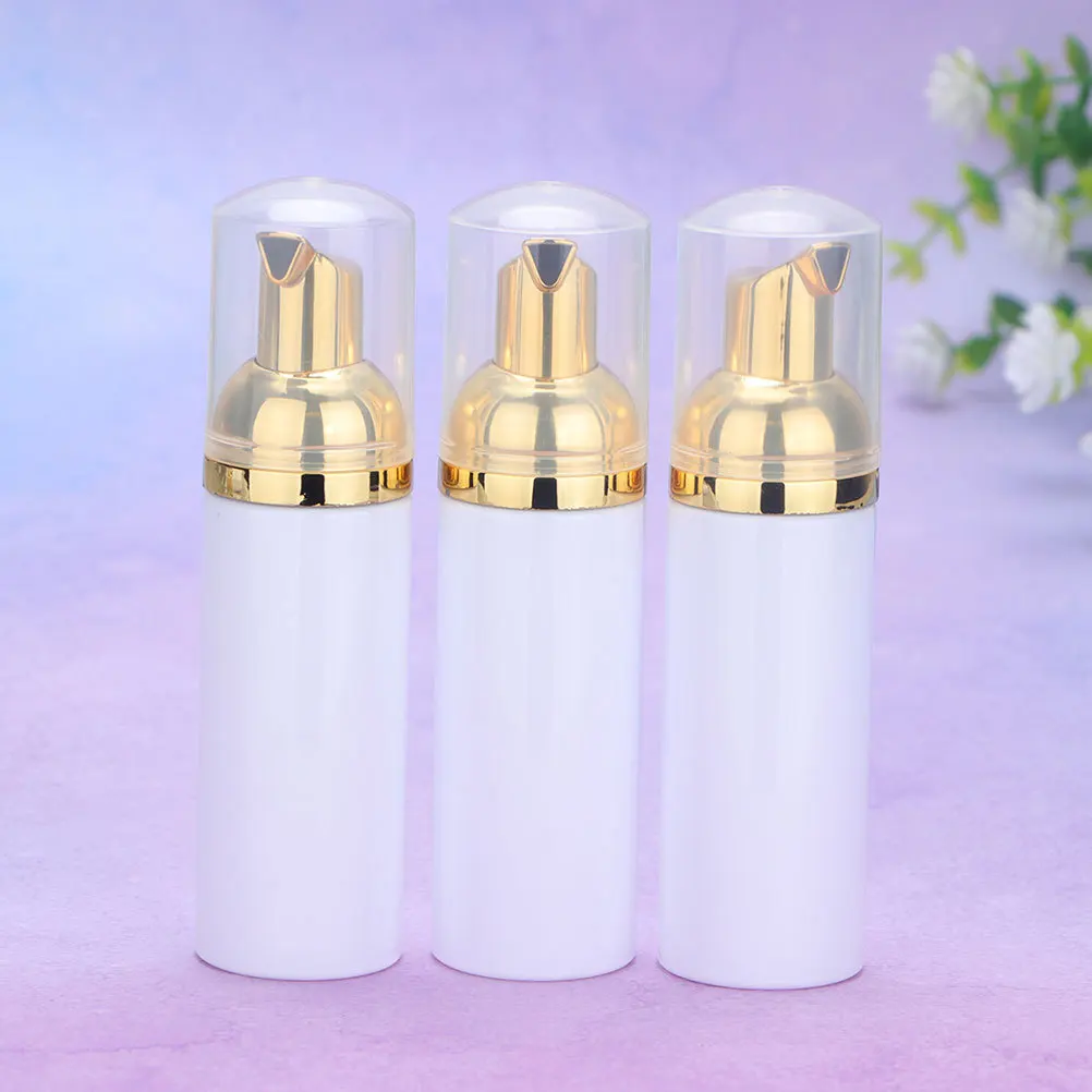 

5Pcs Foam Bottle Set Compact Travel Dispenser Bottles for Shampoo Conditioner Hand Soap Liquid Soap Foaming Bottles
