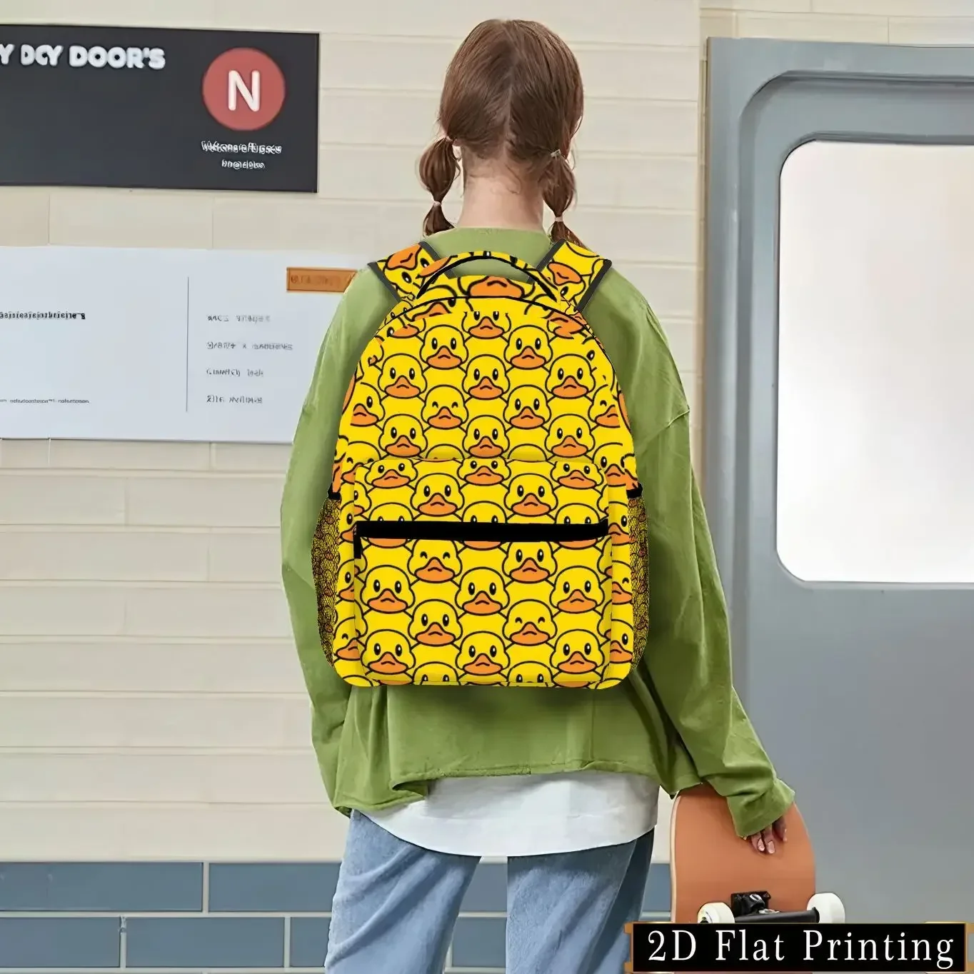 Custom Bag Casual Fashion Shoulder Bag, Stylish And Minimalist Backpack With Large Capacity – Essential For Daily Commute And Tr