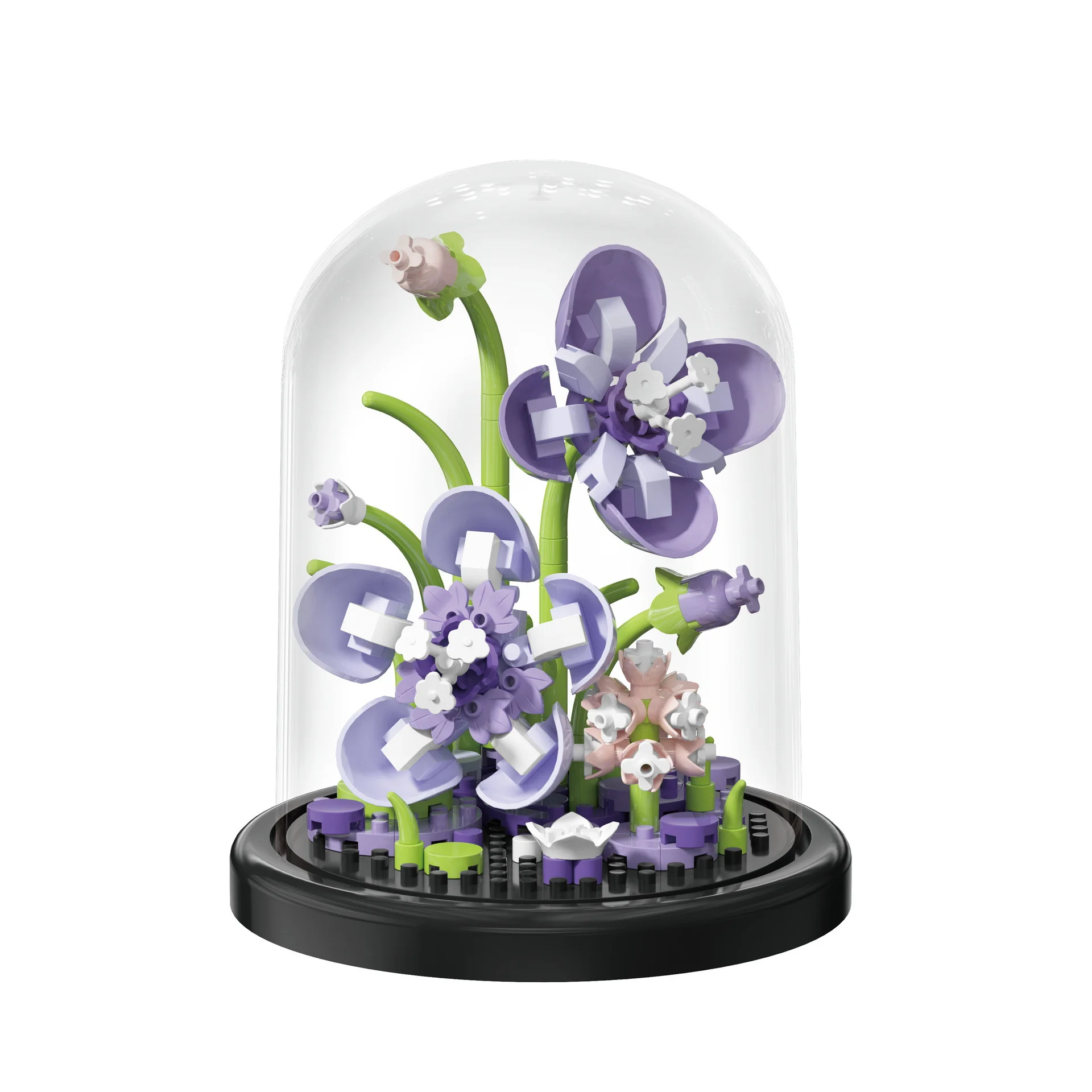 Kompatible Lego-Blumenbausteine, ewiger eleganter Traum, Blumenkasten, Pflanze, Sonnenblumen-Puzzle, Spielzeug für Mädchen und Erwachsene, Geschenk