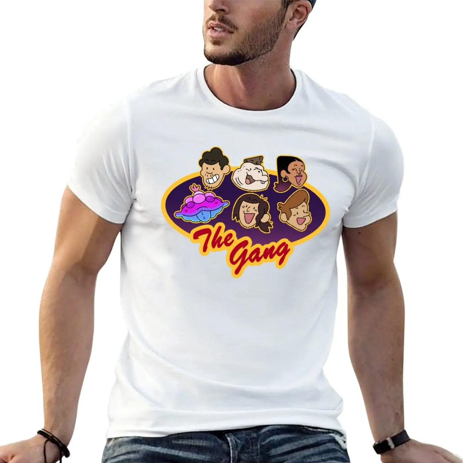 

Inside Job - The Gang T-Shirt t shirts for man cotton t shirt man plain T-Shirt