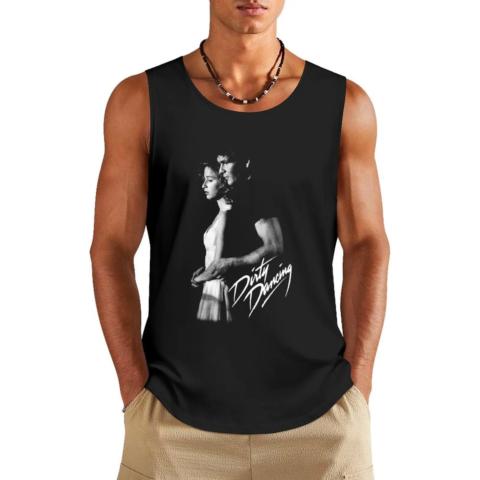 

Dirty Dancing john and baby Tank Top t-shirt gym man muscular man sexy clothes men