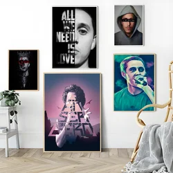 New Canserbero Pop Music Singer Star Poster Anime Posters Sticky Whitepaper Sticker DIY Room Bar Cafe Kawaii Room Decor