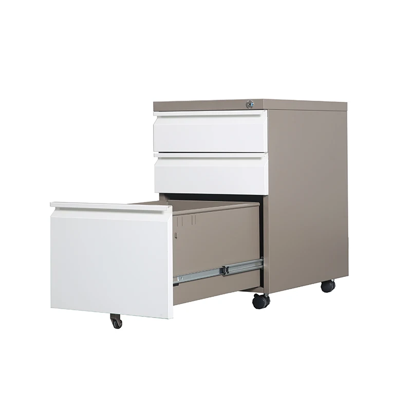 #￥Mobile Office Cabinet Mobile Pedestal Wholesale Filing Cabinet Metal Movable Cabinets Steel Office Furniture