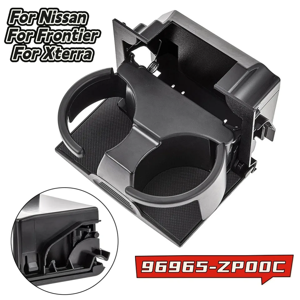 Rear Center Console Cup Holder Black 96965-ZP00C For Nissan