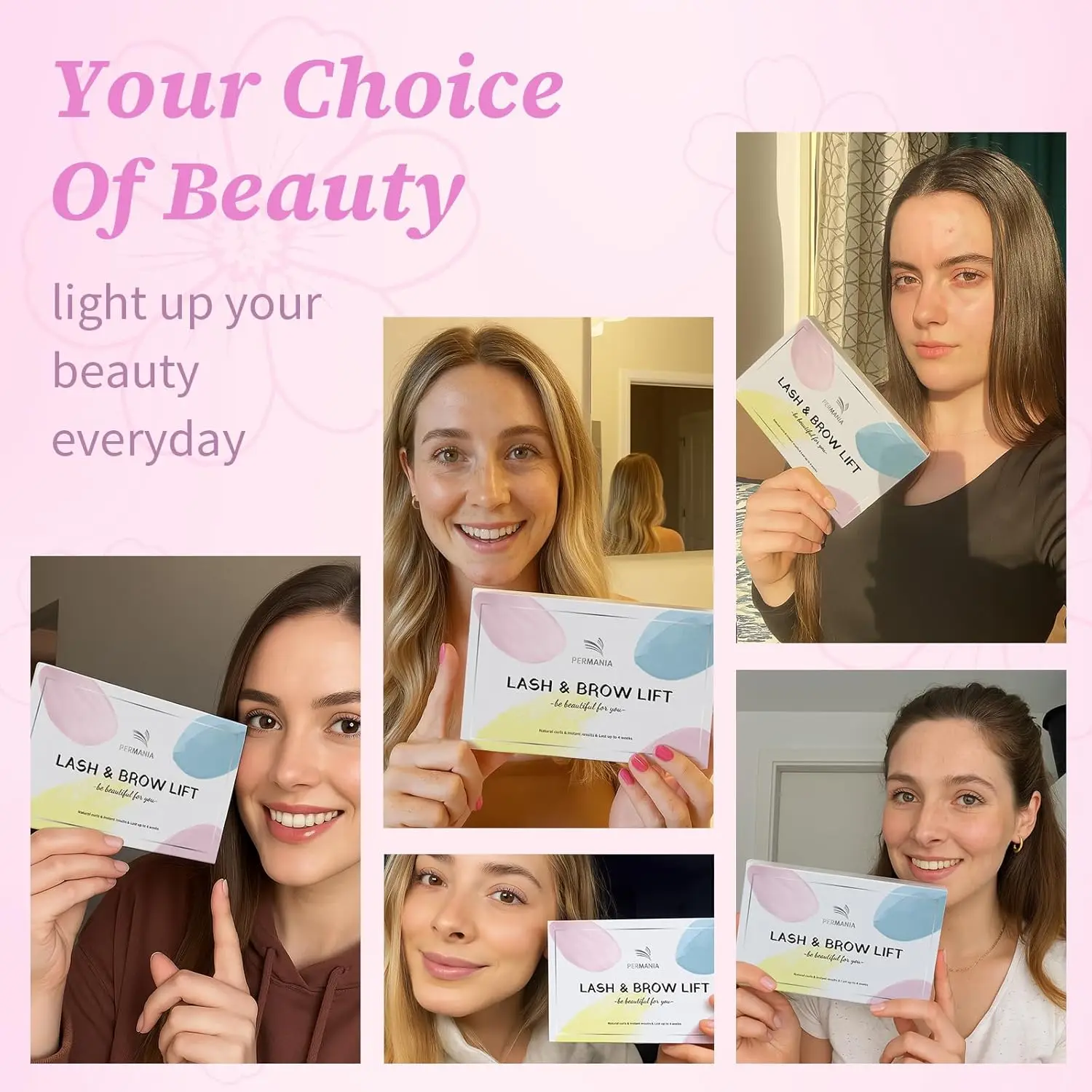 パーマニア ラッシュリフトキット 2 in 1 まつげ美容液 再利用可能なアイパッチ付き まつげリフトキット 下まつげのカールに使用