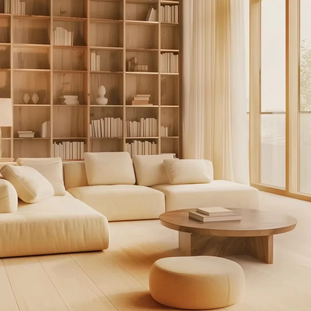 Sanhai Design di interni per servizi di resa 3D piatti in legno Piano principale Piano da pavimento Costruzione Disegno Pianificazione dello spazio