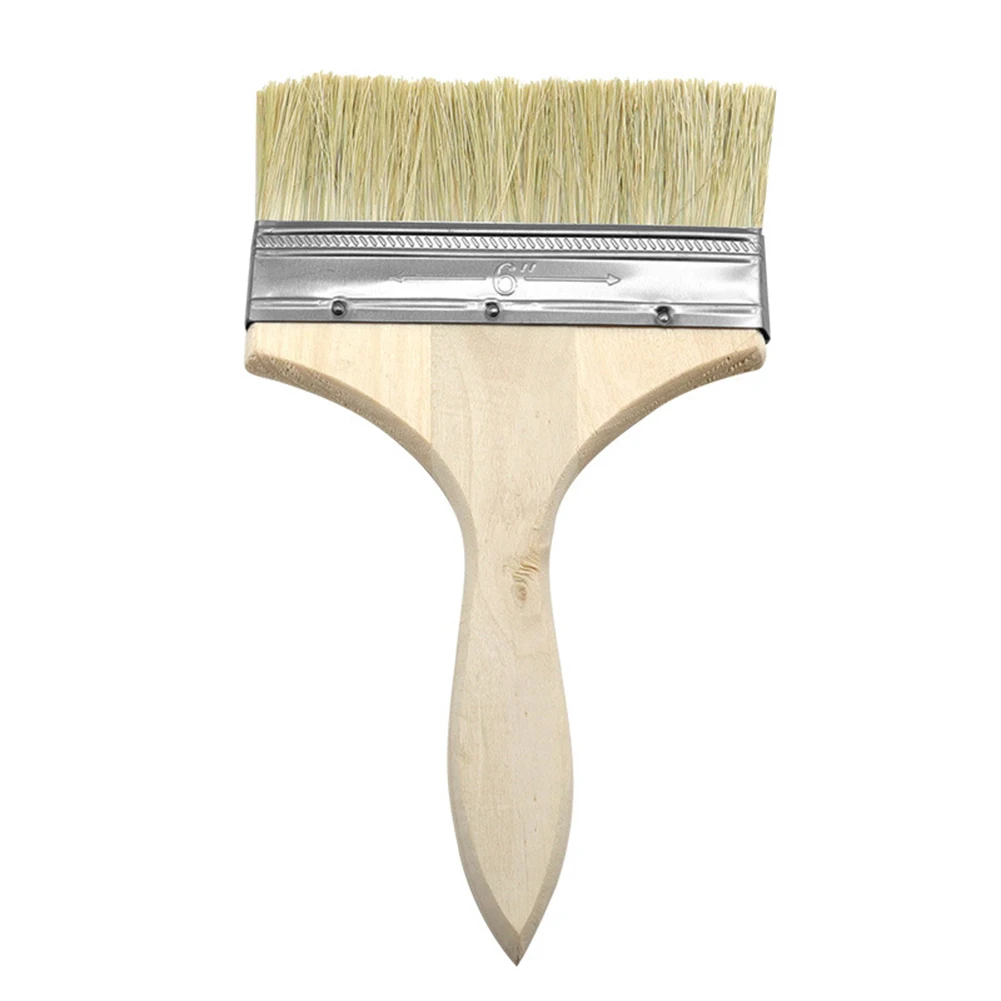 

Bristle Brush Paint Brush Acrylic And Gesso And Sweeping Dust Brushing Paint Double Sided Rivets Great Utility Brushes