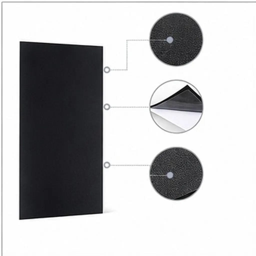 Premium DIY Acoustic Guitar Pickguard Sheet Material Blank Plate Self-Adhesive Backing Scratch Protection Decorative Surface