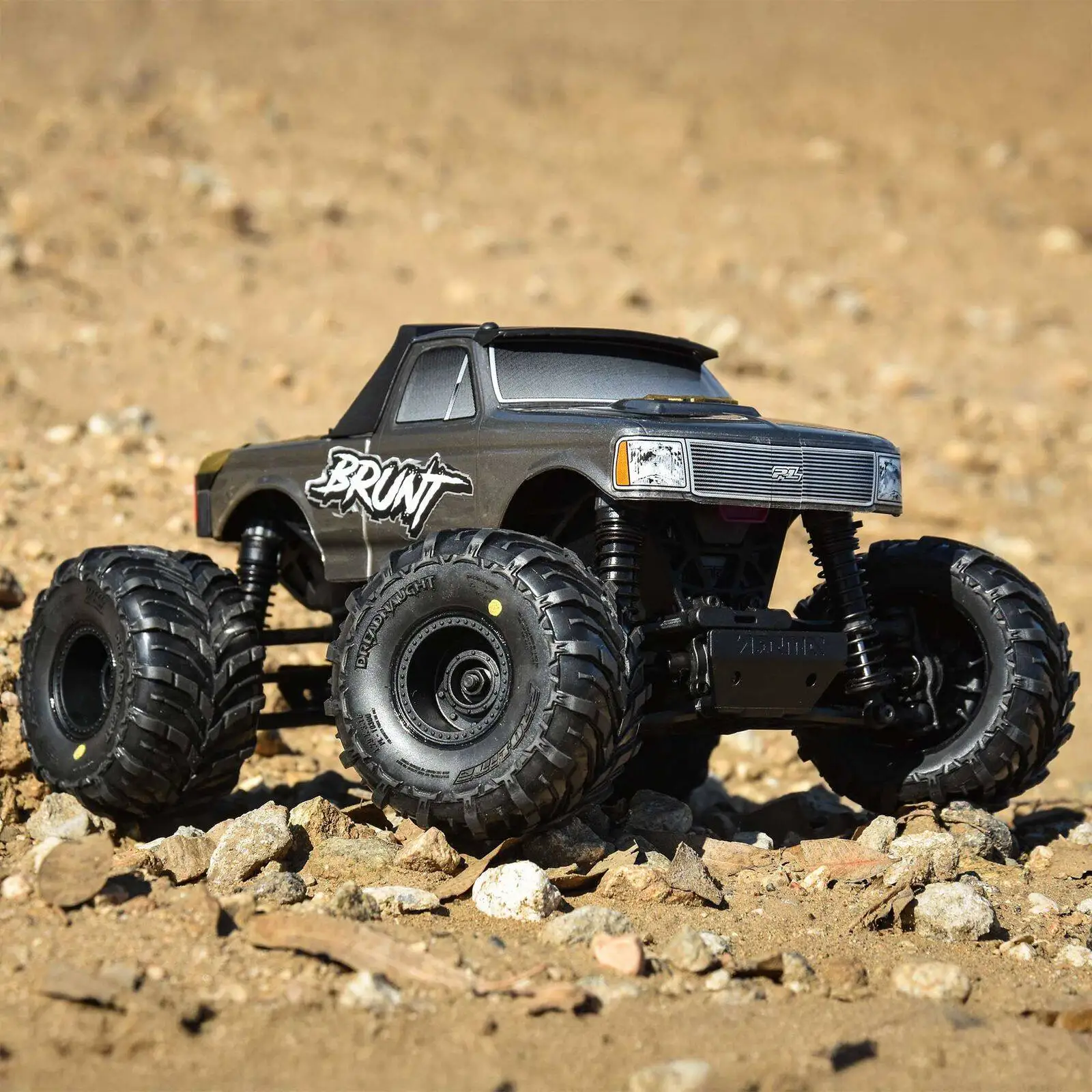 Pro-Line PRO368917 Brunt Clear Body Pre-Cut High-Impact Polycarbonate for 1/16 ARRMA QUAKE GROM RC Monster Truck