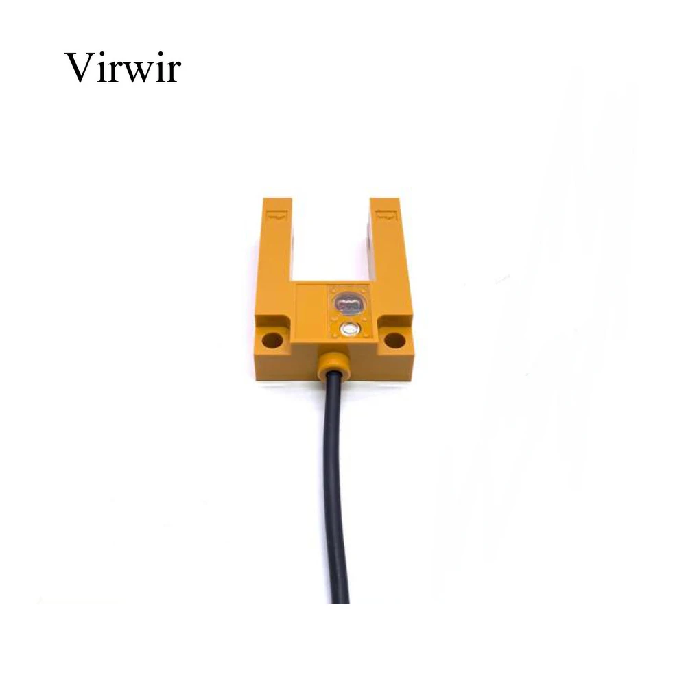 E3S-GS30E4 30mm Induction Indoor Wall Mounted Photoelectric Beam Sensor Slot Type 3 Wire NPN Normally Open Optical Sensor Switch