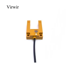 E3S-GS30E4 30mm Induction Indoor Wall Mounted Photoelectric Beam Sensor Slot Type 3 Wire NPN Normally Open Optical Sensor Switch