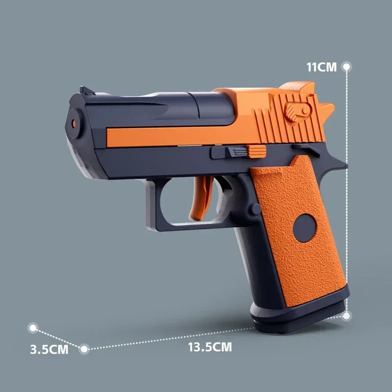 Hot Mini Desert Eagle Pistola ad acqua meccanica a fuoco continuo Piccola pistola Estate all'aperto Spiaggia Pobre giocattolo Spara pistola ad acqua per bambini