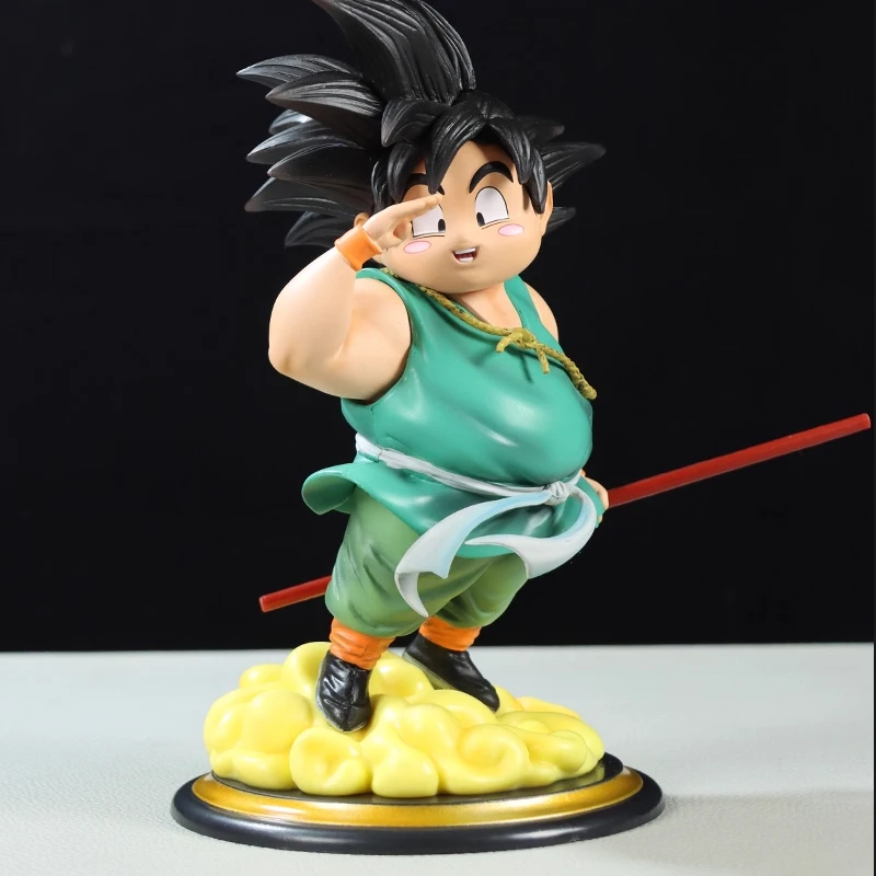 Dragon Ball Animation Peripheral Dolls Desktop Case Ornaments Goodbye Fatty Goku Trendy Toy Figure Two-Dimensional Model