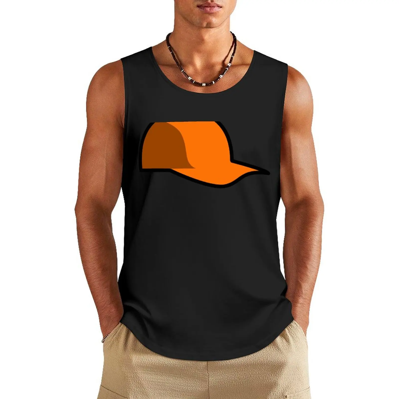 

Casual Simple Style Men's T Shirts Fashion Gym T-shirt Outdoor Run Fitness Sports Man Sleeveless Shirt Summer Street Loose Tops