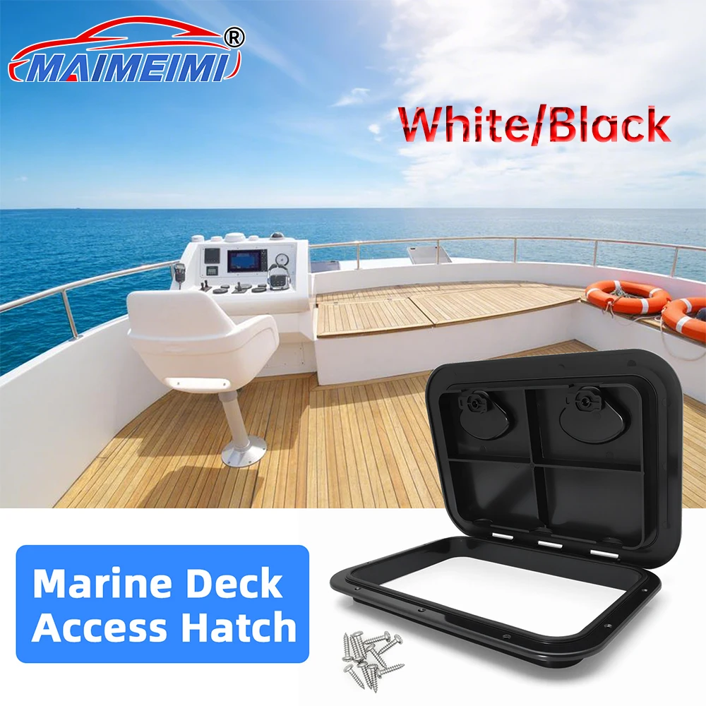 Waterproof Anti-UV Non-Skid Inspection Rectangular Deck Cover Marine Deck Access Hatch - Rectangular Deck Cover