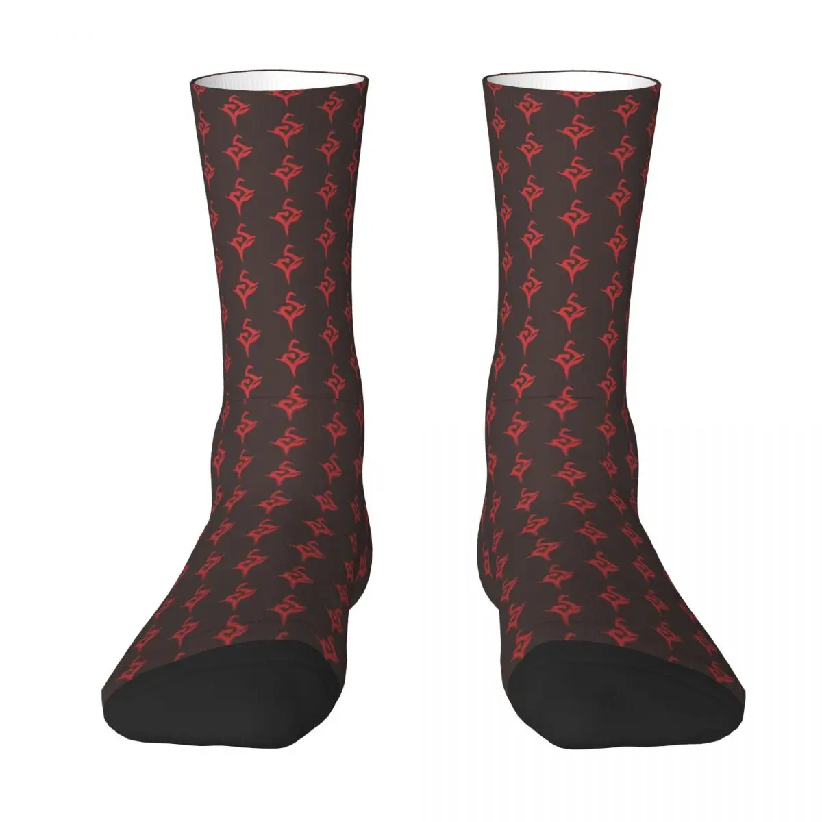 

Genshin Impact Hu Taos Symbol On Hat (Red) Unisex Winter Socks Running Happy Socks Street Style Crazy Sock