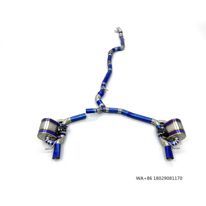 

Выхлопная система Catback для E300 W213 2.0T 2017-2023: тюнинговая титановая выхлопная система с клапаном и глушителем для повышения производительности