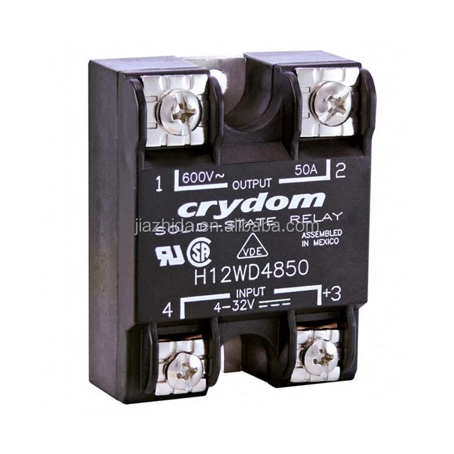 100% Original & New 12WD48125PG Solid State Relay SPST-NO (1 Form A) 48V-660V Hockey Puck Electronic Component