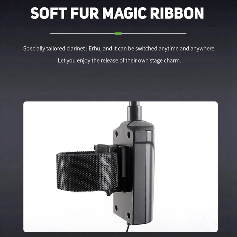 ACEMIC DT-5 Flute Microphone Signal Stable Sound Long Reception Distance Wireless Microphone For Flute