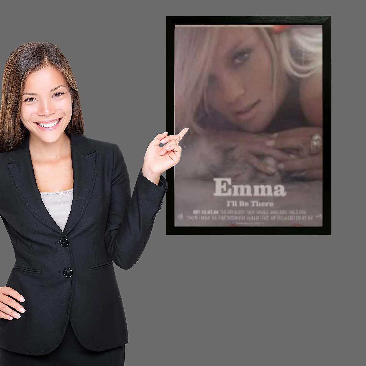 إيما بونتون ملصق فني قماشي وطباعة صورة فنية جدارية، ملصقات ديكور غرفة نوم الأسرة الحديثة، اللوحة الزخرفية #4