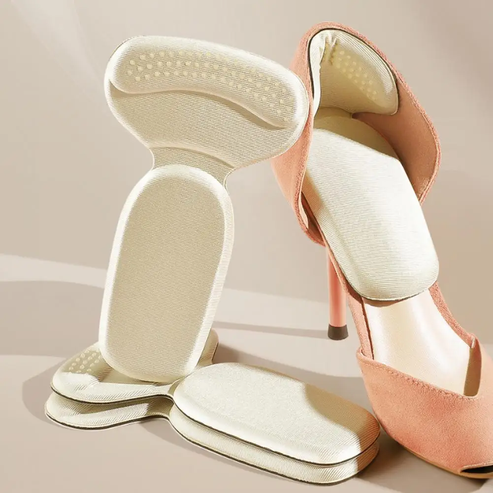 Soft Heel Grips Liner Inserts for Loose Shoes Pain Relief Blister Prevention Heel Protectors Cushion for Women Men
