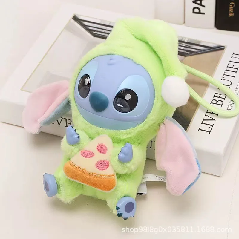 

HOT Sale! Stitch Blind Box Bag Eat Some Thing Before Sleep Series Vinyl Pendant Cute Doll Mystery Box Fluffy Doll Surprise Gift
