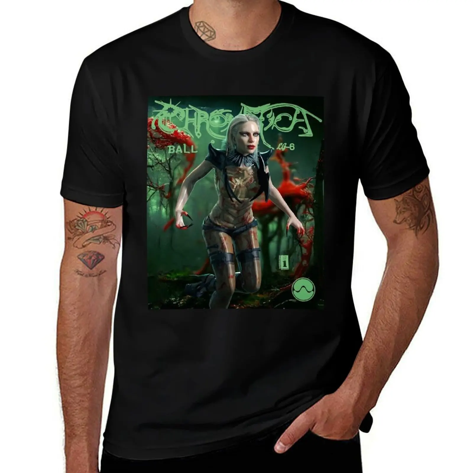 Chromatica BallPoster T-Shirt Work Wear Breathable Tee T-Shirt
