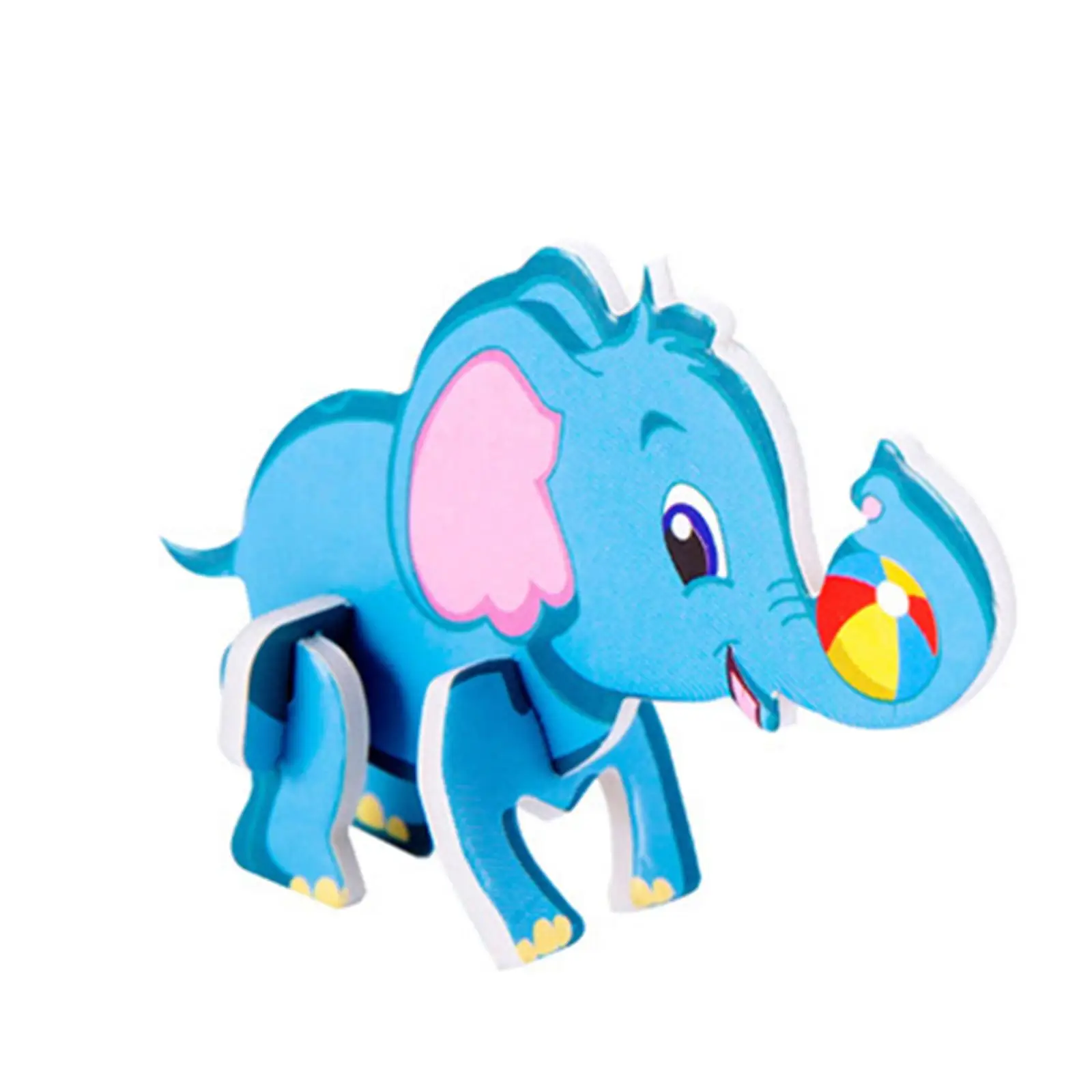3D Cartoon Puzzles Kids Toy Unique Gifts Preschool Learning, Handmade Fine Motor Skills, Ages 4-7 Years Old, Educational