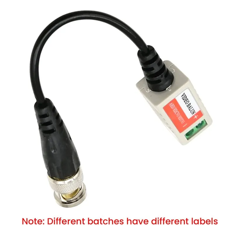A46U UTP Video Balun 50Pairs(100Pcs) Twisted Pair Passive Transceiver CCTV BNC Cat5 Cables