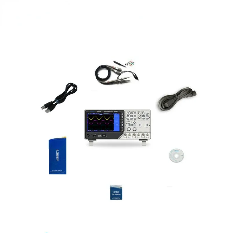 Generador de señal de osciloscopio de 2 canales Dso4072c/Dso4102c/Dso4202c