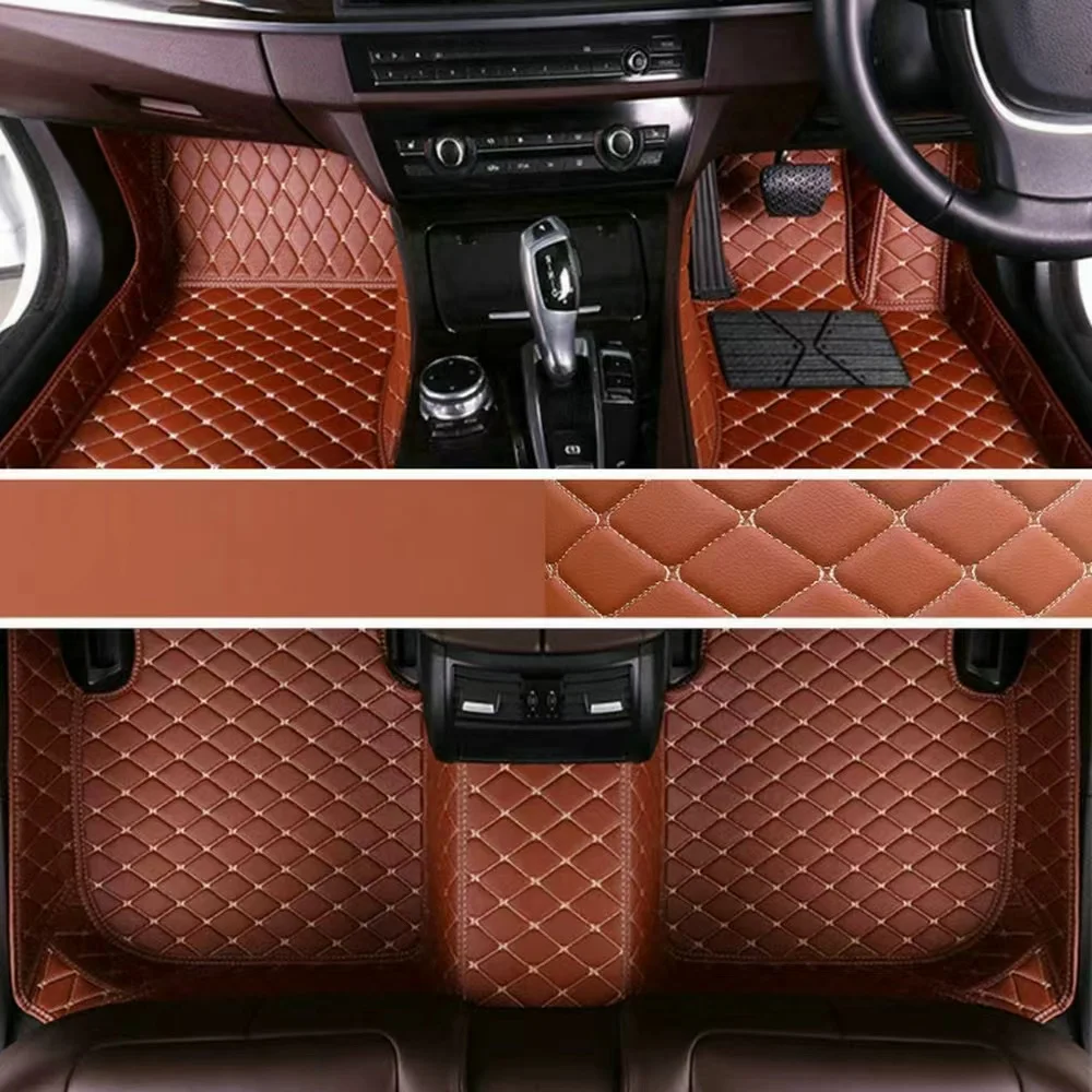 Custom All Weather Car Floor Mats For BMW 8 Series G14 Cabrio F91 M8 Convertible 2018-2026 Car Accessories Left/Right-hand Drive