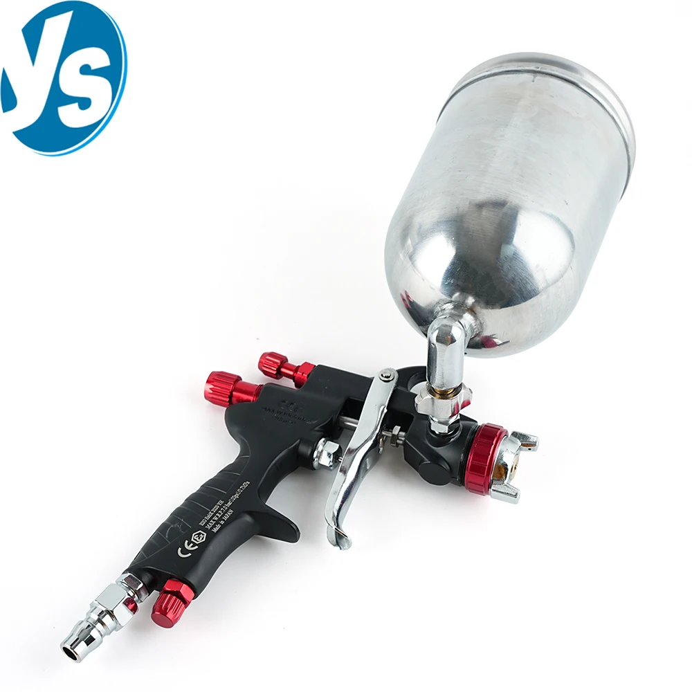 

Пистолет-распылитель W71 1,0/1,3/1,5/1,8 мм с чашкой для смешивания краски и адаптером Мини-пистолет-распылитель Пневматический пистолет-распылитель Верхнее покрытие с высокой распылением