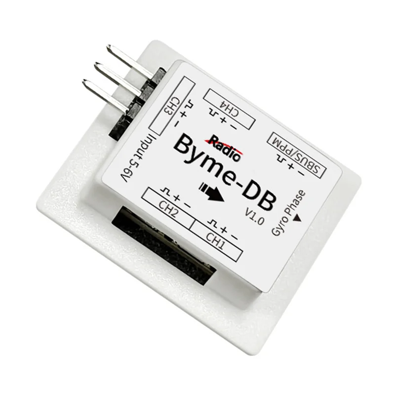 AINY-For Radiolink Byme-DB Flight Controller Built-In Gyroscope For Delta Wing Mini Fixed Wing Paper Plane J10 SU27 F22