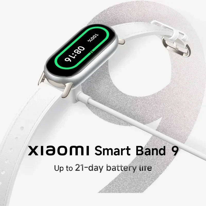 Xiaomi-Smart Band 9 Global Version, écran AMOLED 1.62 