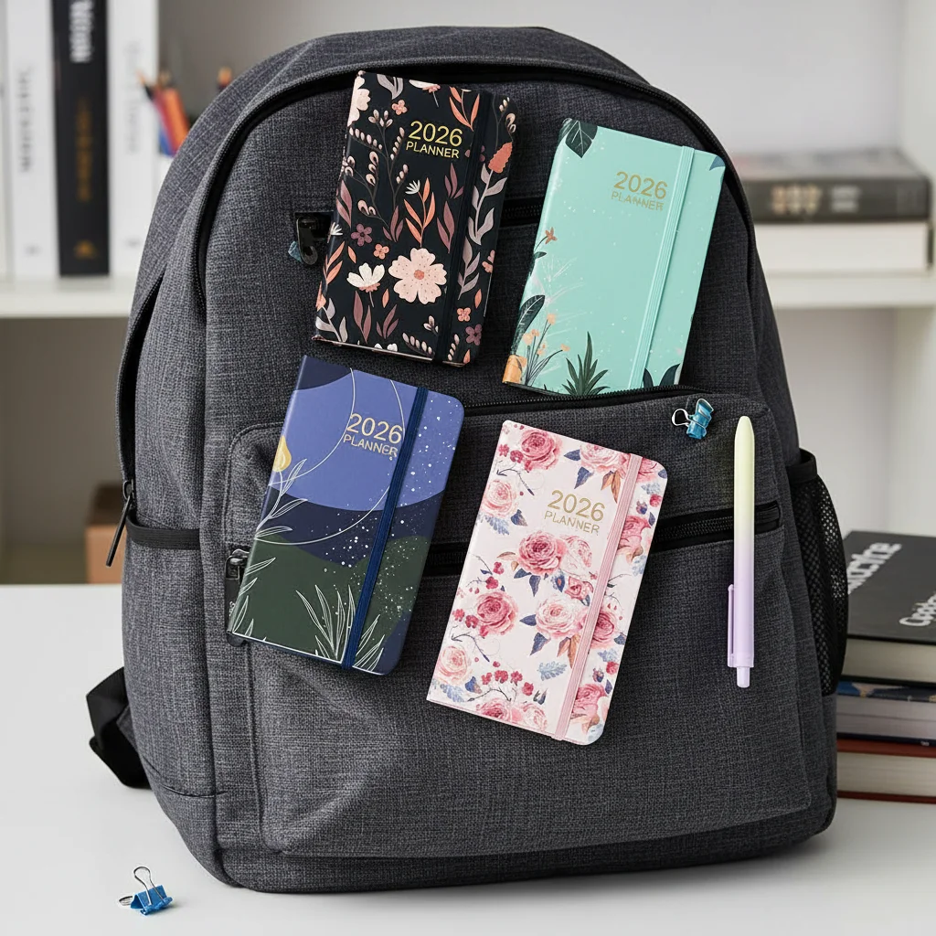 

Карманный планировщик A6 2026 Органайзер для еженедельного и ежемесячного расписания Карманный календарь на 2026 января 2026 — Академический планировщик повестки дня декабря 2026 года