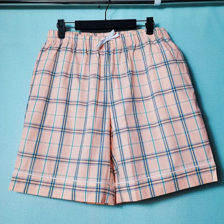 

Korean Sle Women's Cotton Elastic Waist Stripe orts Home Outdoor Summer Five-Point Pants High Waist Casual Home Scene