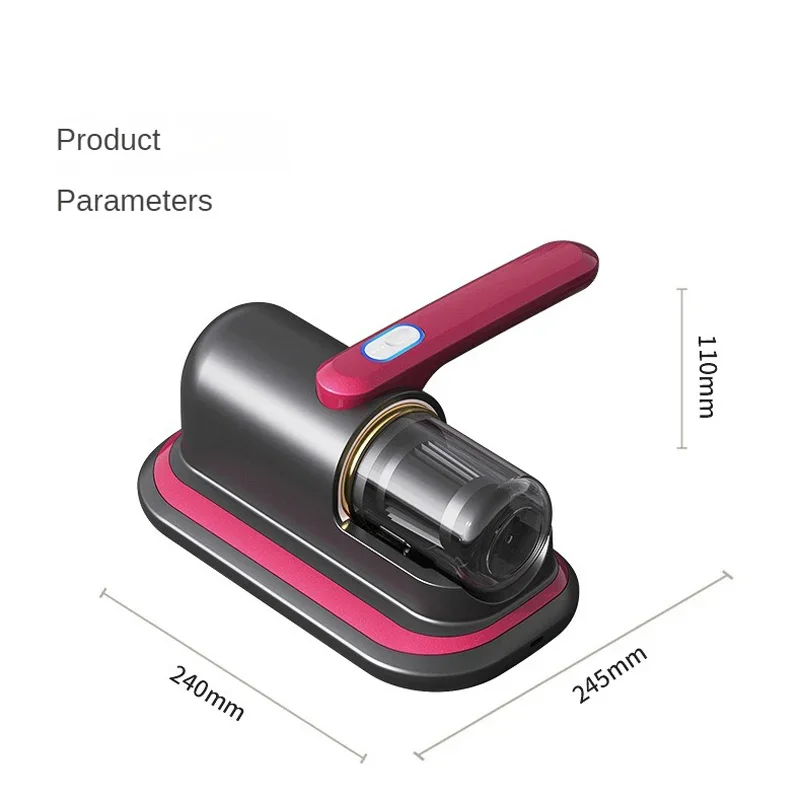 8000pa UV-C Wireless Vacuum Cleaner Mite Removal Handheld Mattress Bed Dust Remover Indepth Cleaning Sofa Detachable Filter