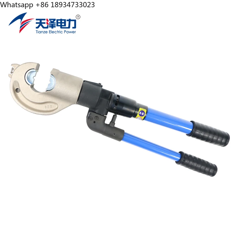 13T Manual Hand Hydraulic Crimping Pliers Crimp Cu Cable Connector Lugs Terminals 400mm HC-130L Tianze Electric Power Alloy